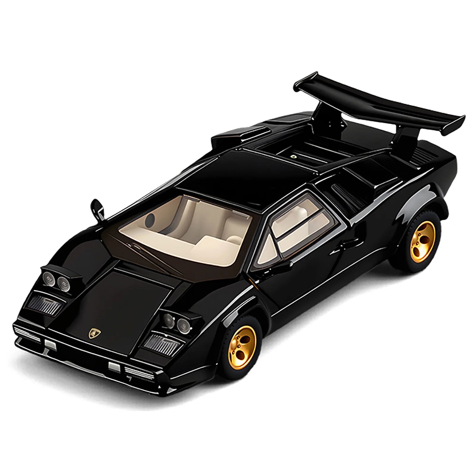 1:32 Countach LP5000s Alloy Classic Sports Car Model Diecast Metal Retro